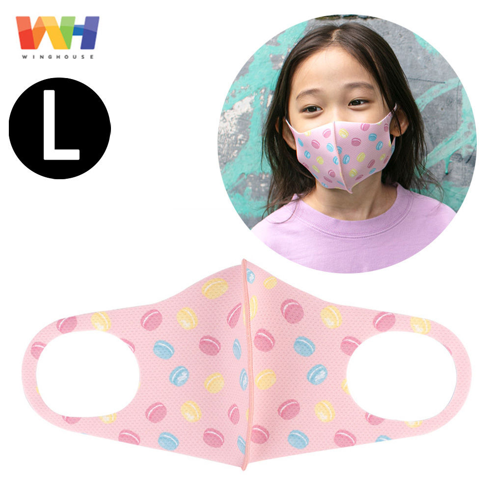 윙하우스 빨아쓰는 마스크 마카롱 (L)