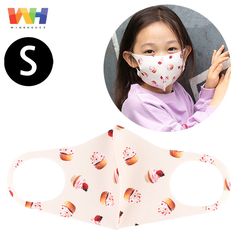 윙하우스 빨아쓰는 마스크 컵케익 (S)