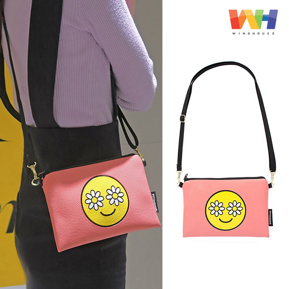 윙하우스 헬로우윙 스마일 핸드폰가방