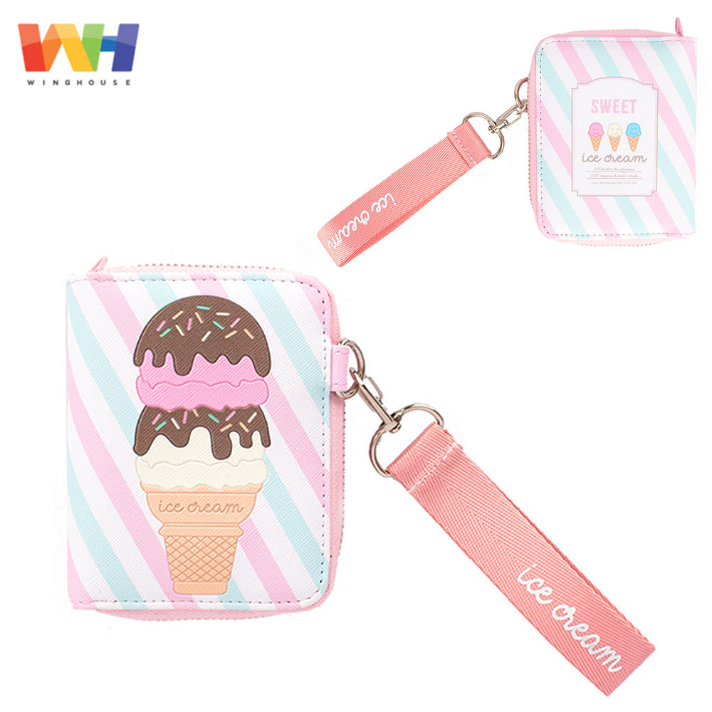 윙하우스 아이스크림 스트랩 지갑