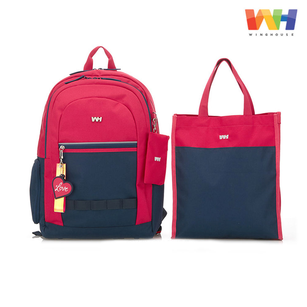윙하우스 윙 어센틱걸 책가방세트
